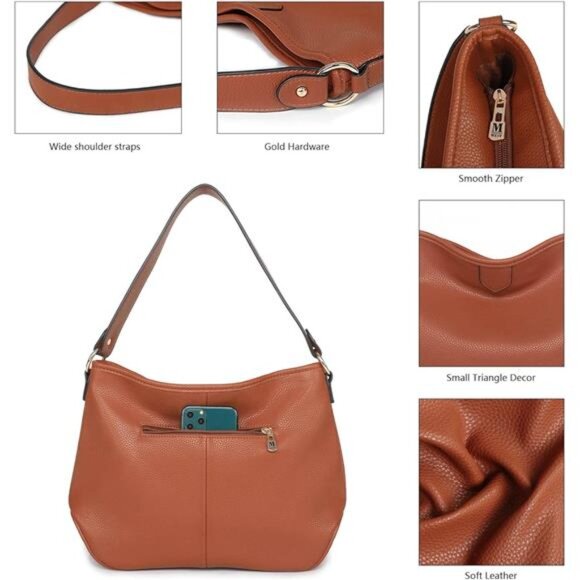 Montana West Hobo Bags for Women Purses and Handbags Shoulder - Picture 4 of 7